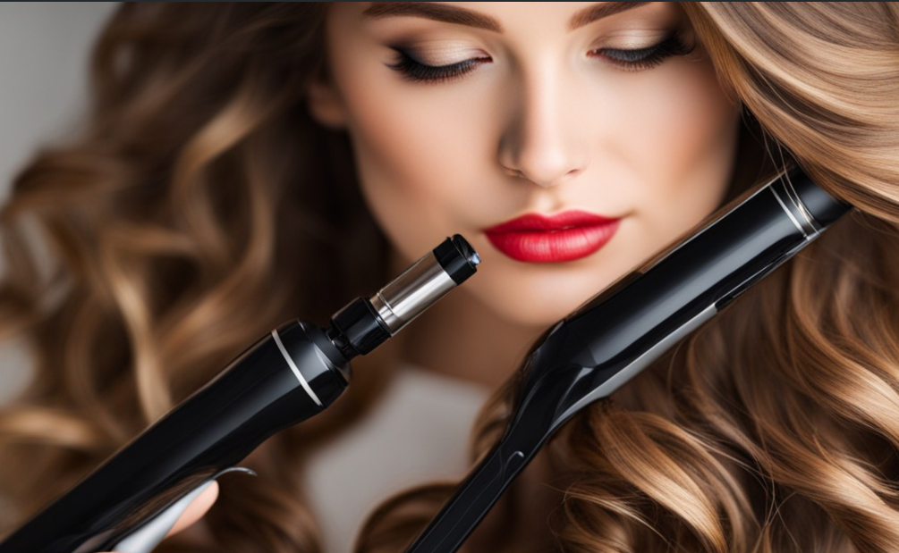 how to curl hair with curling iron