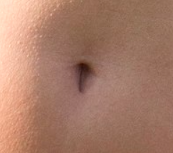 how to clearn belly button
